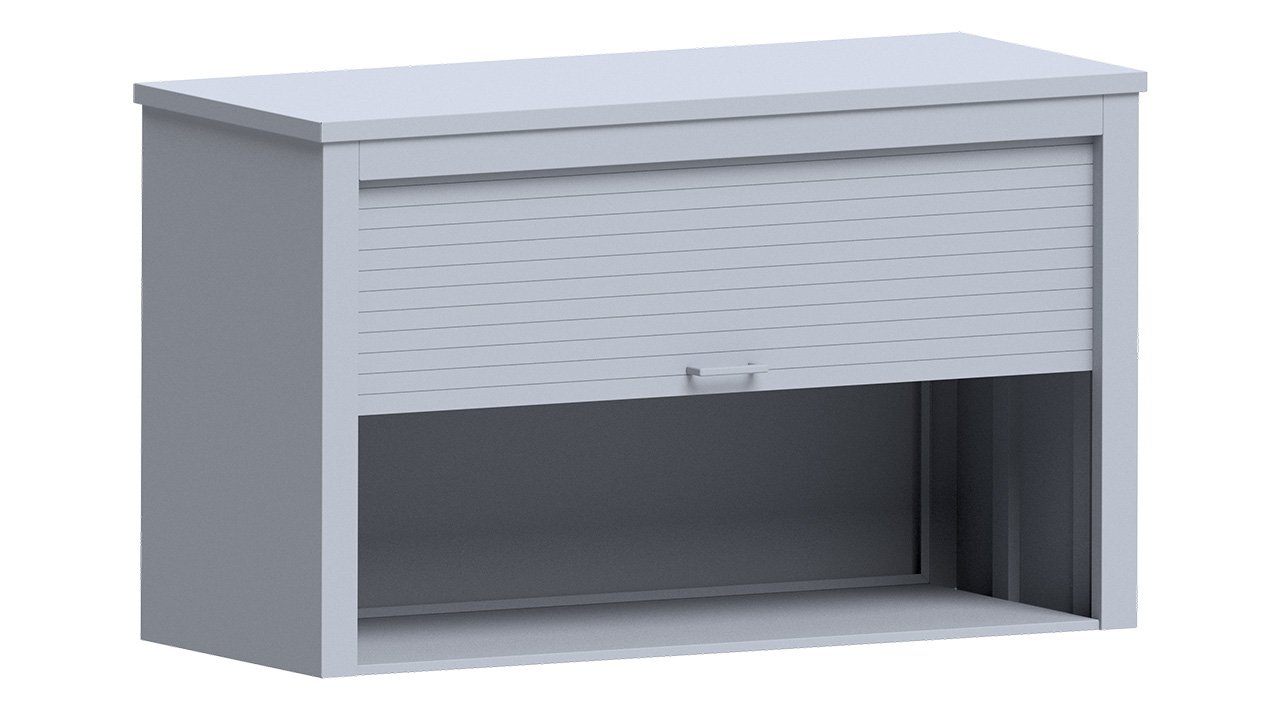 Boks_rowerowy_render_9006_otwarty Garten-Box Fahrradbox 225×90×135 – RAL 7016 Anthrazit - Image 1