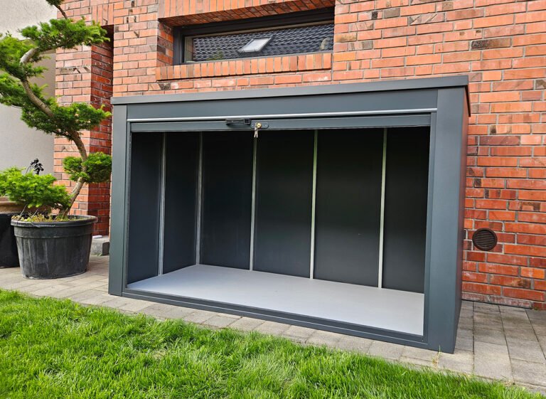 Gartenbox in verschiedenen RAL-Farben